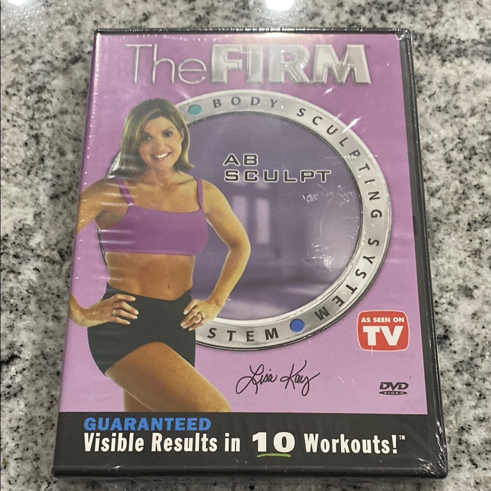 The FIRM Ab Sculpt Workout DVD - Purple Cover